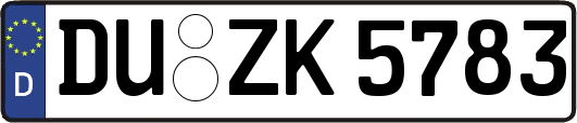 DU-ZK5783