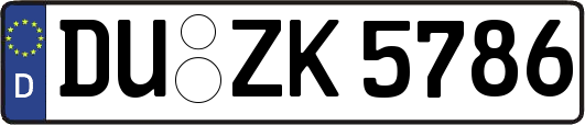 DU-ZK5786