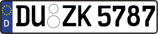 DU-ZK5787
