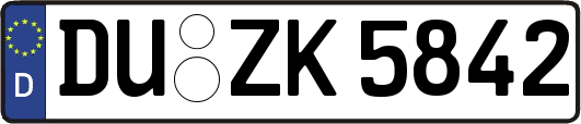 DU-ZK5842