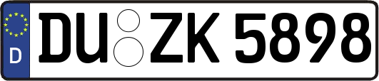 DU-ZK5898