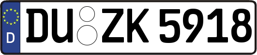 DU-ZK5918