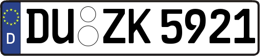 DU-ZK5921