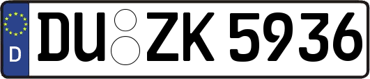 DU-ZK5936