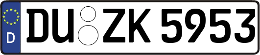 DU-ZK5953