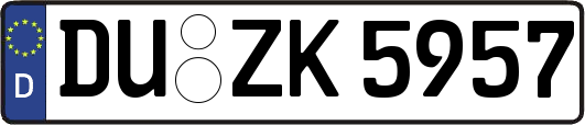 DU-ZK5957