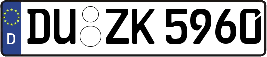 DU-ZK5960