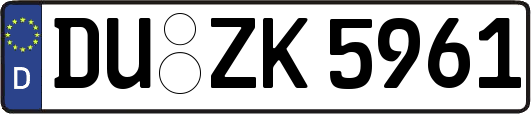 DU-ZK5961