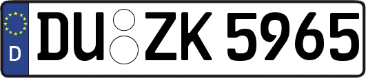 DU-ZK5965