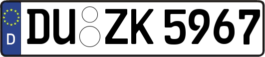 DU-ZK5967