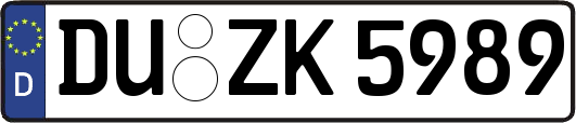 DU-ZK5989