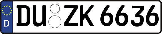 DU-ZK6636