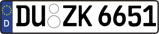 DU-ZK6651