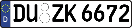 DU-ZK6672