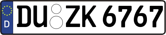 DU-ZK6767