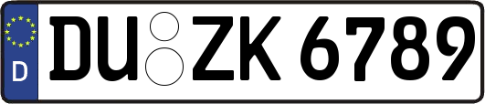 DU-ZK6789