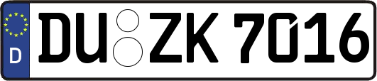 DU-ZK7016