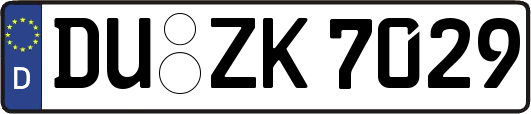 DU-ZK7029