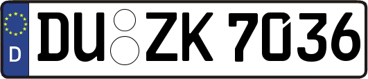 DU-ZK7036