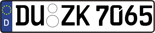 DU-ZK7065