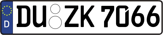 DU-ZK7066