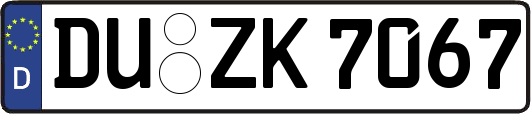 DU-ZK7067