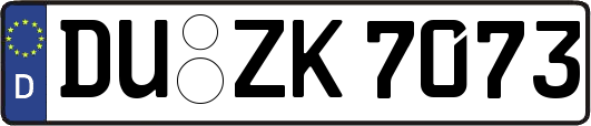 DU-ZK7073