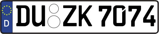 DU-ZK7074