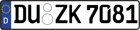 DU-ZK7081