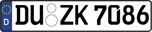 DU-ZK7086