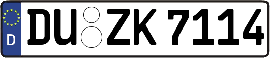 DU-ZK7114