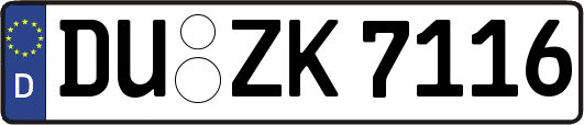 DU-ZK7116