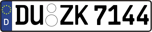DU-ZK7144
