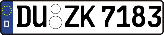 DU-ZK7183