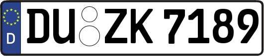DU-ZK7189