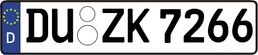 DU-ZK7266