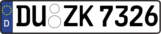 DU-ZK7326