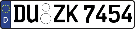 DU-ZK7454