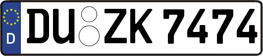 DU-ZK7474