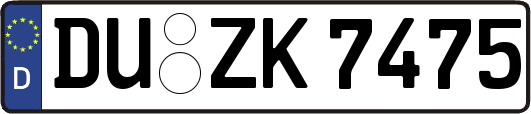 DU-ZK7475