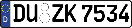 DU-ZK7534