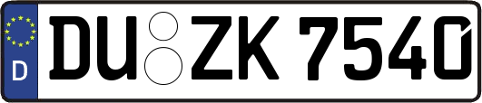 DU-ZK7540