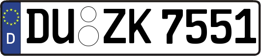 DU-ZK7551