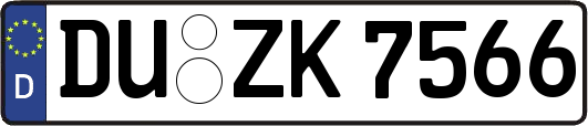 DU-ZK7566
