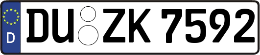 DU-ZK7592