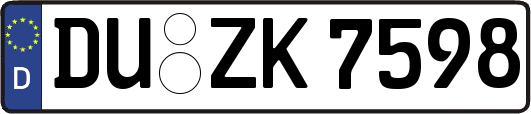 DU-ZK7598