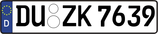 DU-ZK7639