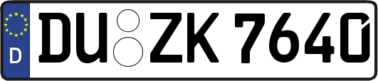 DU-ZK7640