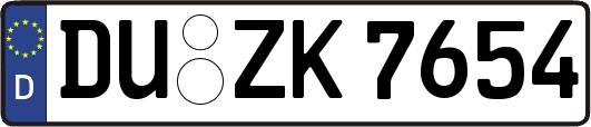 DU-ZK7654