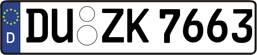 DU-ZK7663